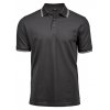 Luxury Stripe Stretch Polo  G_TJ1407