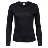 Ladies` Long Sleeve Interlock Tee  G_TJ590