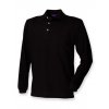 Long Sleeved Cotton Piqué Polo Shirt  G_W105