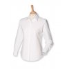 Ladies` Classic Long Sleeved Oxford Shirt  G_W511