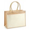 Cotton Pocket Jute Shopper  G_WM427