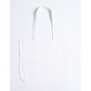 Cotton bag with sidefold, long handles  G_XT95