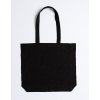 Cotton bag with sidefold, long handles  G_XT95