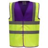 High Visibility 2 Bands & Braces Waistcoat  G_YK100