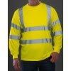 Hi-Vis tričko s dlouhým rukávem (Barva Hi-Vis Orange, Velikost S)
