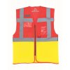 Hi Vis Top Cool Open Mesh Executive Waistcoat  G_YK820