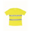 Hi-Vis Top Cool Super lehké tričko s výstřihem do V (Barva Hi-Vis Orange, Velikost S)