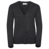 Ladies` V-Neck Knitted Cardigan  G_Z715F