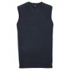 V-Neck Sleeveless Knitted Pullover  G_Z716