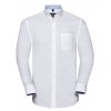 Men`s Long Sleeve Tailored Washed Oxford Shirt  G_Z920