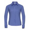 Ladies` Long Sleeve Fitted Polycotton Poplin Shirt  G_Z924F