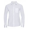 Ladies` Long Sleeve Classic Polycotton Poplin Shirt  G_Z934F