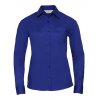 Ladies` Long Sleeve Classic Polycotton Poplin Shirt  G_Z934F