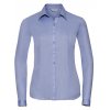 Ladies` Long Sleeve Tailored Herringbone Shirt  G_Z962F