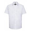 Men`s Short Sleeve Tailored Herringbone Shirt  G_Z963