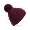 Engineered Knit Ribbed Pom Pom Beanie  G_CB382