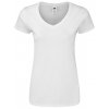 Ladies Iconic 150 V Neck T  G_F274