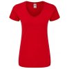 Ladies Iconic 150 V Neck T  G_F274