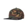 Klasická Snapback 2- Camo čepice (Barva Green Camo, Velikost One Size)
