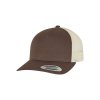 5-panelový Retro Trucker      čepice (Barva Black, Velikost One Size)