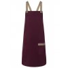 Bib Apron Urban-Look with Cross Straps and Pocket  G_KY119