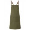 Bib Apron Urban-Nature with Cross Straps and big Pocket  G_KY120