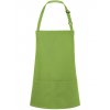 Short Bib Apron Basic with Buckle and Pocket  G_KY123