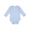 Infant Fine Jersey Long Sleeve Bodysuit  G_LA4411N