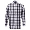 Ginmill Check Mens Long Sleeve Cotton Shirt  G_PW254