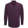 Sidehill Check Mens Long Sleeve Cotton Shirt  G_PW256