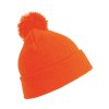 Junior Pom Pom Beanie (Barva Red, Velikost One Size)