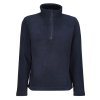 Poctivě vyrobený recyklovaný fleece s polovičním zipem (Barva Black, Velikost S)