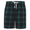 Men´s Tartan Lounge Shorts  G_SFM82