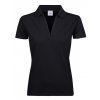 Womens Luxury Stretch V-Neck Polo  G_TJ1409