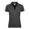 Womens Luxury Stretch V-Neck Polo  G_TJ1409