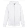 Dětská mikina na zip v bio kvalitě (Barva White, Velikost 110/116)