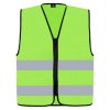 Hi-Vis bezpečnostní vesta a Cologne s předním zipem (Barva Signal Orange, Velikost XL)