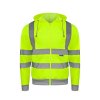 Hi-Vis Workwear Mikina s kapucí Galway (Barva Signal Orange, Velikost S)