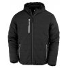 Recycled Black Compass Padded Winter Jacket  G_RT240