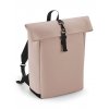 Matte PU Roll-Top Backpack  G_BG335