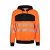 EOS Hi-Vis pracovní oděv s kapucí s potiskem (Barva Signal Orange, Velikost S)