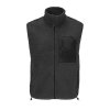 Unisex Sherpa Bodywarmer Fury (Barva Carbon Grey, Velikost XS)