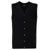 Men´s V-Neck Sleeveless Knitted Cardigan  G_Z719M