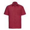 Men´s Short Sleeve Classic Polycotton Poplin Shirt  G_Z935