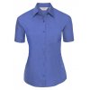 Ladies´ Short Sleeve Classic Polycotton Poplin Shirt  G_Z935F