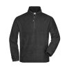Fleece s polovičním zipem (Barva Black, Velikost S)