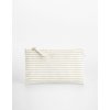 Pruhované pouzdro na doplňky z organické bavlny (Barva Grey Stripe, Velikost S (11,5 x 20 cm))
