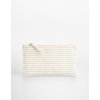 Pruhované pouzdro na doplňky z organické bavlny (Barva Grey Stripe, Velikost S (11,5 x 20 cm))