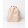 Bavlněná taška s oddělením/taška na boty (Barva Natural, Velikost approx. 28 x 32 x 10 cm)