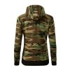 Camo Zipper C20 Mikina dámská (Barva camouflage gray, Velikost XS)